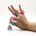 thumbnail image 5 of Anillo estilo sirena Anillo infantil de goma blanda de PVC Anillo de silicona Regalo Anillo versátil, 5 of 5
