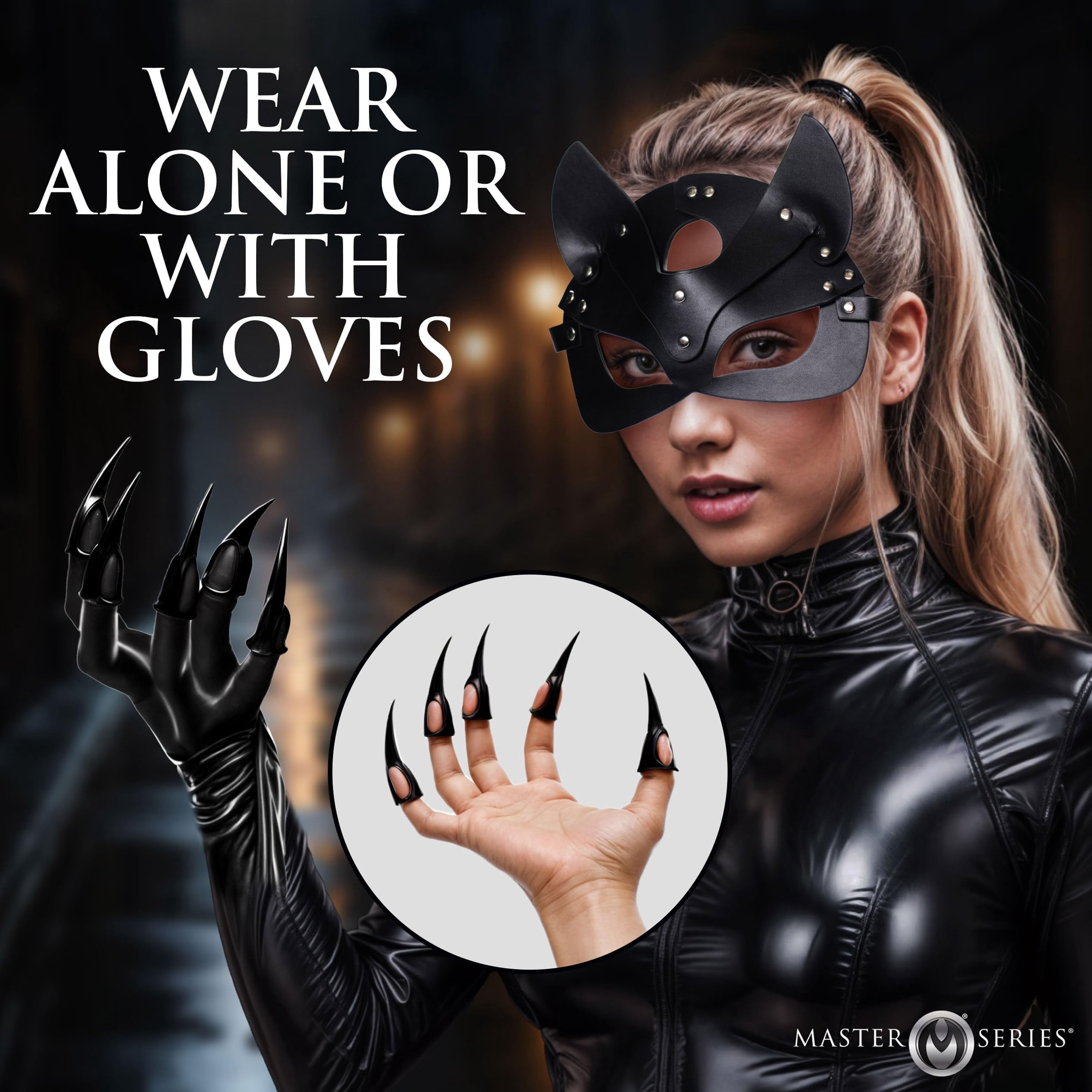 Talons 10 Piece Claws - Black