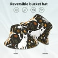 Honeii Bones And Leaves for Unisex Bucket Hat Waterproof Rain Hat