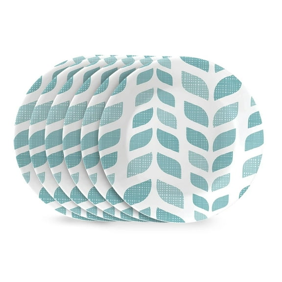 Corelle Northern Pines 8.5" Glass Salad Plate (Set of 6)