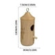 thumbnail image 2 of Casa de madera para colibríes para exteriores | Comedero y nido colgante de madera natural para pájaros, ideal para decorar jardines, balcones o porches., 2 of 2