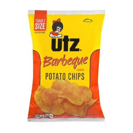 UPC 041780000583 product image for Utz Gluten-Free Barbeque Potato Chips Family Size, 9.5 Oz. | upcitemdb.com