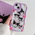 thumbnail image 1 of Funda Para Teléfono 3D Wave Pochcoo & Kuromi Anti-drop TPU Para iPhone 6 , 7 , 8 , X , XS , XR , 11 , 12 , 13 , 14 Series, 1 of 4