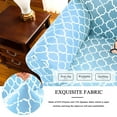 thumbnail image 4 of Subrtex Sofa Slipcovers Stretch Couch Protector Covers 2-Piece Spandex Printing Furniture Cover Home Decor(Sofa,Blue), 4 of 6