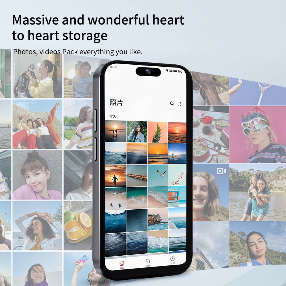 Mini Smartphone Unlocked 3.75 Inch Android Quad Core 2G+16G 2.0MP Dual SIM High Definition Mini Phones Unlocked 3G Mobile Small Smartphone (Black)
