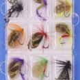 thumbnail image 3 of 12pcs/set Fly Fishing Lures Set Insects Flies Style Artificial Bait Fishing Tackle, 3 of 7