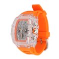 thumbnail image 1 of Reloj De Negocios Transparente, Reloj Analógico De Cuarzo Para Hombres, Reloj Transparente A La Moda, Resistente Al Agua, Esfera Grande De 50 M Para Hombres Para Fiestas De, 1 of 7