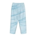 thumbnail image 5 of Fotbe Blue Marble Women's Pajama Pants,Sleepwear Pants,Pj Bottoms Drawstring And Pockets-, 5 of 9