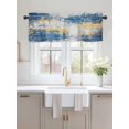 thumbnail image 2 of Valances for Windows Abstract Mottled Texture Rod Pocket Cafe Window Treatments Valance Curtains for Kitchen Bathroom Laundry Basement Windows 42"x18", 2 of 9