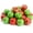 Red and Green, variant on 16PCS Artificial Red Apples, Fake Fruit Lifelike Simulation Apples for Home Kitchen Table Basket Decoration