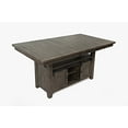 thumbnail image 3 of Madison County Reclaimed Pine 72" Farmhouse Storage Table Seven-Piece Dining Set, 3 of 6