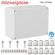 thumbnail image 3 of Caja de conexiones de superficie impermeable 150x110x70mm caja de distribución exterior grande IP65-DE, 3 of 5