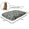 thumbnail image 2 of Cats Pet Bed, Colorful Pattern with Young Kitties in Different Poses Domestic Friendly Kittens, Chew Resistant Pad for Dogs and Cats Cushion with Removable Cover, 24" x 39", Multicolor, by Ambesonne, 2 of 4