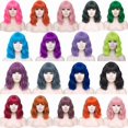 thumbnail image 2 of Short curly wig ladies wavy wig (color 11), 2 of 5