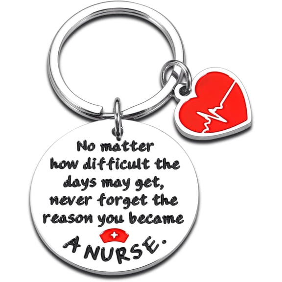 Senior Year Stuff for Nurse Accessories for Work Surgical Tech Week Bulk Nurse Week Gifts Appreciation Gifts Nursing School Graduation Keychain for New Nurses Students NICU