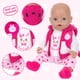 thumbnail image 5 of Baby Dolls Clothes Outfits Casual Wear Doll Clothes For Doll Clothes Set Decoration 18 Inch Doll Decorative Clothing Fabric, 5 of 5