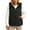 Black, variant on Gaexia Vest for Women ,Lightweight Thermal Quilted Hooded Vest Sleeveless Coat Loose Fit Gilet for Autumn Winter Seasons
