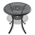 thumbnail image 2 of Aluminum Round Table - Wear-Resistant Anti-Slip Pads - Outdoor Relax - Noise Reduction, 2 of 3