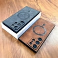 thumbnail image 5 of Luxury Deer pictural Leather For Magsafe Wireless Case For Samsung Galaxy S24 S23 S22 S21 Ultra Plus FE Note 20 S23FE Full Cover, 5 of 5
