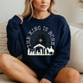 thumbnail image 4 of The King is Born – T-Shirt, Hoodie & Sweatshirt – Christian Apparel – Inspirational Gift, 4 of 6