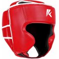 thumbnail image 3 of Kruzak MMA Boxing Sparring Head Guard for Head Protection Unisex Martial Arts Taekwondo Karate Training Headgear - Red - Large/X-Large, 3 of 5
