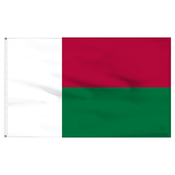Madagascar  Flag 3ft x 5ft Nylon