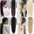 thumbnail image 4 of SEGO Ponytail Extensions Human Hair Tie Up Ponytail Hairpieces Long Straight Clip in Hair Extensions Human Hair for Women, 4 of 6
