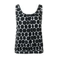 thumbnail image 3 of Sevevn Fashion Women's Sleeveless Polka Dot Bikini Swimsuit - Push-Up Padded Swimwear Swimsuit Blouse Black L Beach Vacation Clothes for Women, 3 of 4