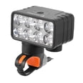 thumbnail image 2 of Luz delantera de bicicleta Equipo de bicicleta Hombres Mujeres Piezas impermeables Bicicleta recargable por USB Correa para cuerno, 2 of 9