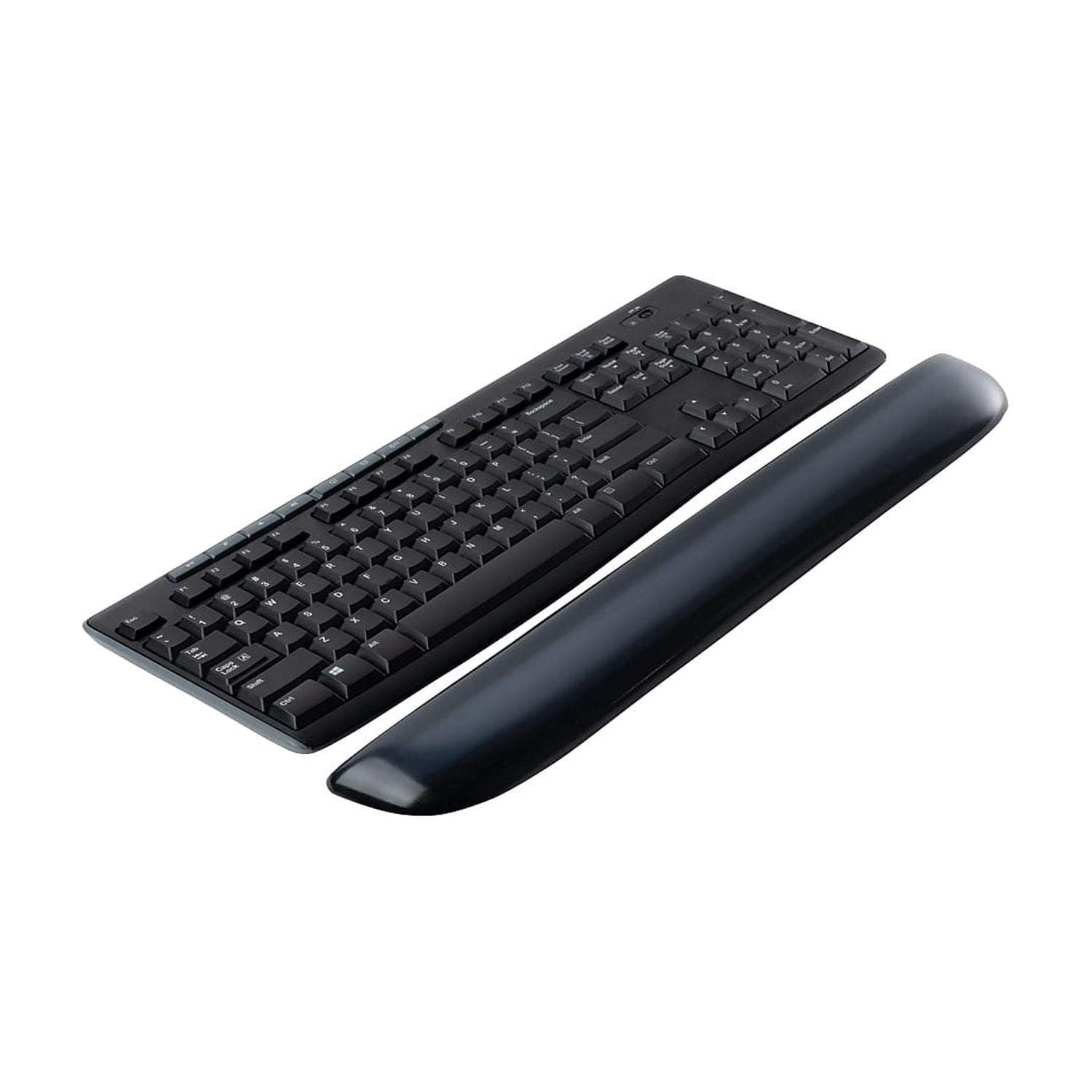 Staples Gel Keyboard Wrist Rest Black Crystal (53324) ST61822