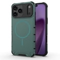 thumbnail image 2 of Case For IPhone 17 Pro [Compatible con la Funda Del Teléfono de Color Sólido con Protección Anticaída de Airbag de Grado Militar MagSafe], Verde, For IPhone 17 Pro, 2 of 7