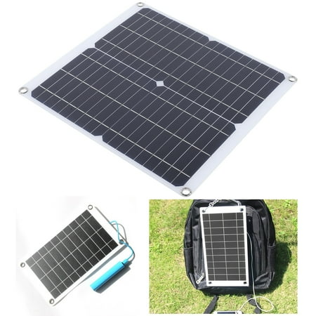 

Ccdes 20W 18V Solar Panel 20W 18V Solar Panel Dual USB Output Outdoor Portable Mobile Phone Battery Charger Solar Battery Charger