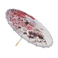 thumbnail image 1 of chino japonés Parasol Disfraces de boda Accesorios de 4 Colcomx Paraguas hechos a mano de la boda, 1 of 5