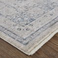 thumbnail image 3 of Feizy Marquette Transitional Medallion, Taupe/Gray/Blue, 2'8" x 10' Runner Stain Fade Resistant Pet & Kid Friendly Bohemian & Eclectic Oriental Floor Rug for Living room Bedroom, 3 of 8