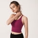 thumbnail image 4 of Sujetador deportivo con tirantes cruzados en la espalda de color sólido, chaleco de yoga a prueba de golpes, sujetador de fitness, traje de yoga para mujer, 4 of 5