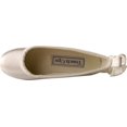 thumbnail image 7 of Benjamin Walk 843379033725 Touch Ups Infant Girls Gypsy Slip-on Shoes, White - Medium 10.5, 7 of 7