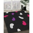 thumbnail image 2 of Ahgly Company Indoor Rectangle Patterned Black Novelty Area Rugs, 5' x 7', 2 of 6