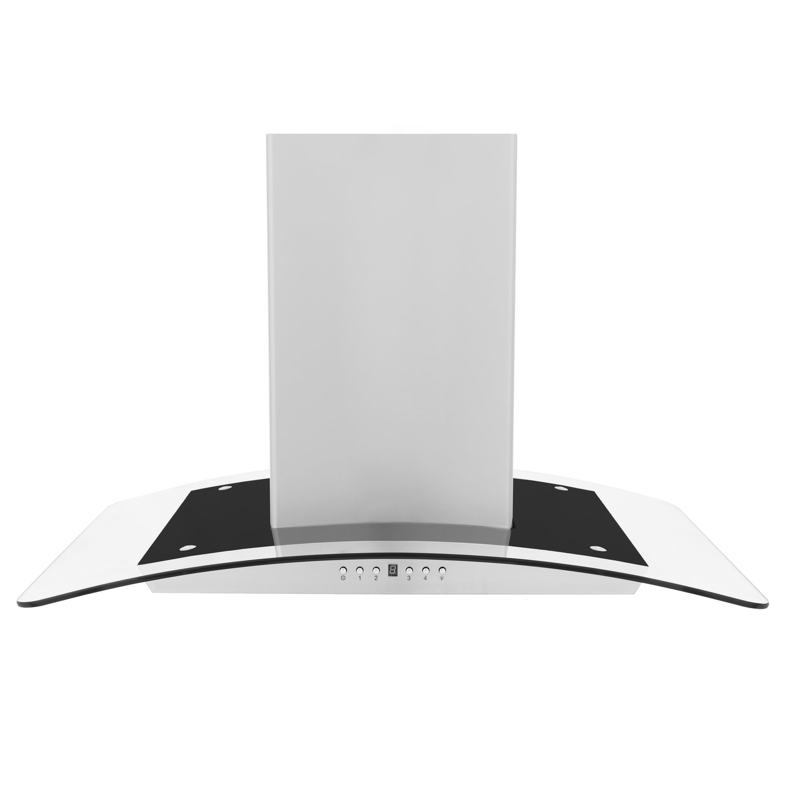 ZLINE 30 in. Island Mount Range Hood in Stainless Steel & Glass (GL5i-30)