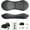 Dark Gray, variant on Smooth Triple Fusion Back Massager with Heat, Neck Shoulder Back Massager with Heat, Deep Tissue Neck Shoulder for Pain Relief, Vibration & Traction Therapy (Dark Gray)