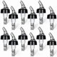 thumbnail image 1 of Premium Pour Spouts for Liquor, Wine, and Oil - 12-Pack Bar Accessories with Smooth Flow Control for Bartending Essentials, 1 of 5