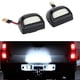 thumbnail image 1 of Lámpara de matrícula de coche, 2 piezas Lámpara de matrícula Luz de matrícula Lámpara de matrícula para Ford Artesanía superior, 1 of 9