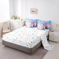thumbnail image 3 of Erosebridal Cartoon Mermaid Bedding Full Size, Fairy Tale Bed in a Bag Full size, Marine Princess Reversible Bed Set, Ultra Soft Room Decor, 7 Pieces, 3 of 6