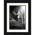 thumbnail image 1 of Petrocca, Domenico 17x24 Black Ornate Wood Framed with Double Matting Museum Art Print Titled - Ballet Hold, 1 of 4