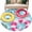Blue, variant on Round Rugs 5Ft, Summer Blue Pool Round Area Rug Washable Indoor Throw Carpet, Ocean Beach Swimming Ring Vintage Soft Non Slip Circle Rug for Cabinet Bathroom Home Decor Aesthetic