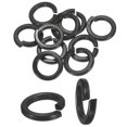 thumbnail image 1 of Uxcell 10-Pack Spring Lock Washer, M20 Stainless Steel Electroplating Black Coating Elastic Gasket Screw Fasteners, 1 of 6