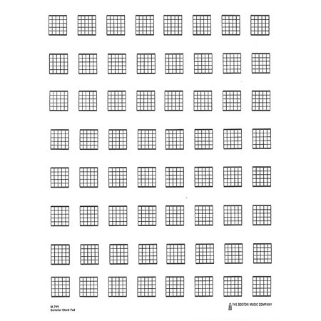 UPC 752187436195 product image for Music Sales Guitar Chord Pad Music Sales America Series Softcover Written by Var | upcitemdb.com