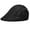 Black, variant on Unisex Fashion Duck Mesh Sun Flat Cap Golf Beret Newsboy Cabbie Baseball Hat Black