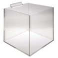 thumbnail image 4 of Slatwall Bin, Clear Acrylic 8" Square, 4 of 4