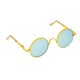 thumbnail image 5 of 4xPair Retro Hippy Round Frame Glasses Eyewear for 1/6 Blythe Dolls Yellow, 5 of 5