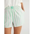 thumbnail image 4 of Joyspun Women's Woven Pajama Boxer Shorts, Sizes XS to 3X, 4 of 6